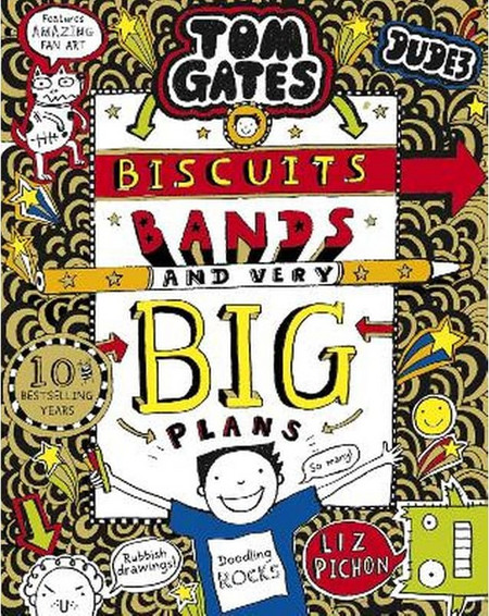 Tom Gates: Biscuits, Bands and Very Big Plans
