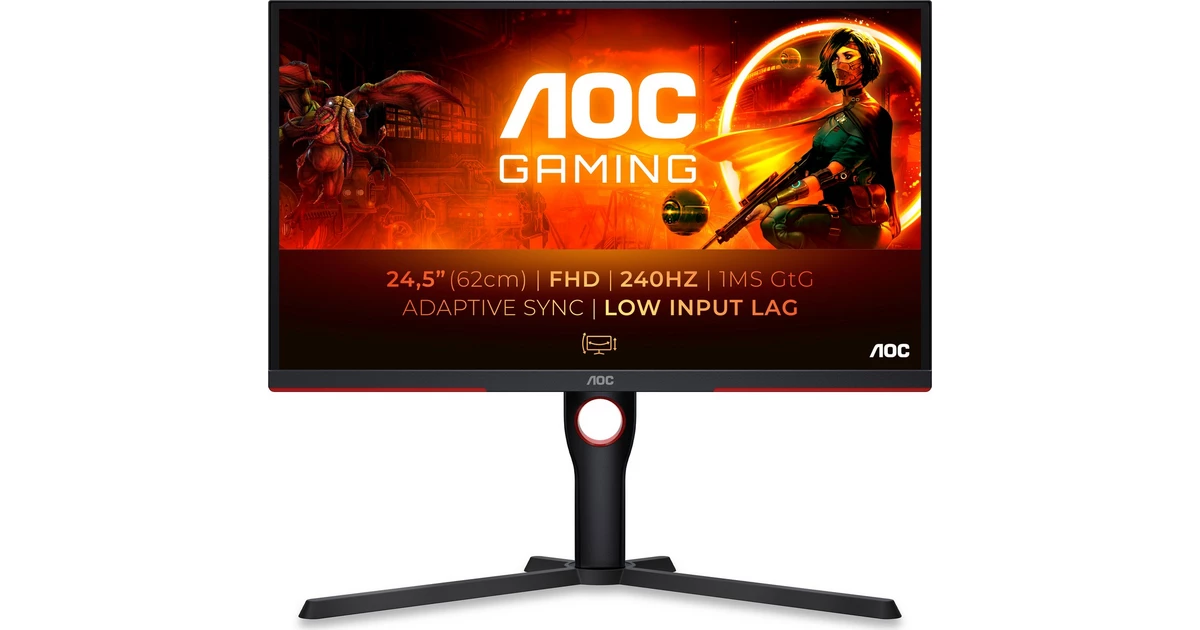 AOC 24G2ZE 23.8 HDR 240 Hz Gaming Monitor