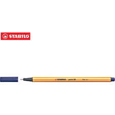 STABILO point 88 Μαρκαδόρος λεπτής γραφής 0.4mm NIGHT BLUE