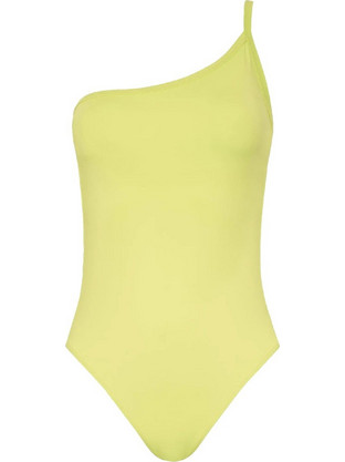 Funky Buddha Ολόσωμο Μαγιό με Έναν Ώμο Lime FBL007-114-16