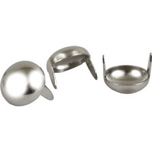Decorative round studs, 1/4" diameter