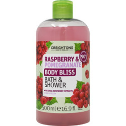 Creightons Raspberry & Pomegranate Body Bliss Bath & Αφρόλουτρο σε Gel 500ml