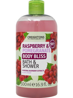 Creightons Raspberry & Pomegranate Body Bliss Bath & Αφρόλουτρο σε Gel 500ml