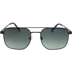 Prime 2526 LM10 Ανδρικά Γυαλιά Ηλίου Aviator Μεταλλικά Μαύρα με Πράσινο Polarized Φακό