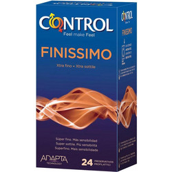 Control Feel Make Feel Finissimo Προφυλακτικά Λεπτά με Λιπαντικό 24τμχ