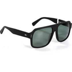 Moritz MZ11549M LK03 Ανδρικά Γυαλιά Ηλίου Aviator Κοκάλινα Μαύρα με Μαύρο Polarized Φακό