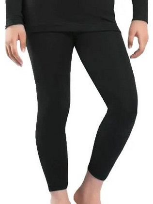 KT02KG Kota Thermal Underwear Παιδικό ισοθερμικό κολάν για κορίτσι Χρώμα Μαύρο
