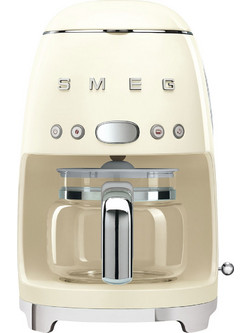 Smeg Retro DCF02CREU Προγραμματιζόμενη Καφετιέρα Φίλτρου