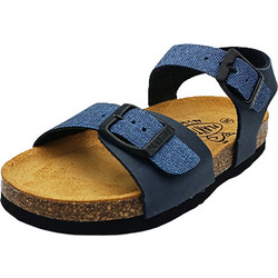 Plakton Παιδικά Πέδιλα για Αγόρι Denim Navy Μπλε 120053