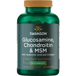Swanson Glucosamine, Chondroitin & MSM 90 Ταμπλέτες