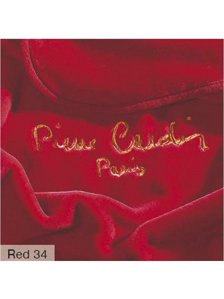 Κουβέρτα Velour Υπερδιπλη Pierre Cardin Nancy 545 Red 220x240 εκ