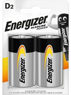 Energizer Alkaline Power D 2τμχ