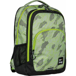 Herlitz Be.Bag Be.Ready Camouflage Σχολική Τσάντα Πλάτης Γυμνασίου - Λυκείου Πράσινη 24800259