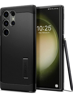 Spigen Tough Armor Back Cover Black (Samsung Galaxy S23 Ultra)