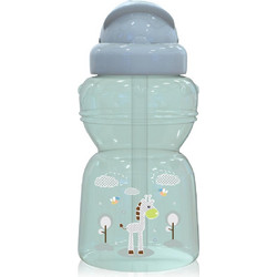 Lorelli Sports Κύπελλο με Καλαμάκι Animals Moonlight Green 325ml