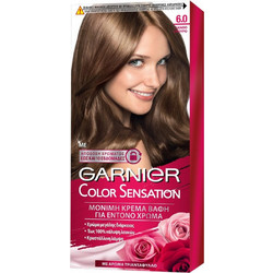 Garnier Color Sensation 6.0 Σκούρο Ξανθό Μόνιμη Βαφή Μαλλιών 40ml