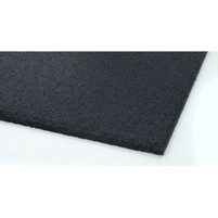 Amila Δάπεδο Οργάνων Γυμναστηρίου Μαύρο 100x50x2cm 1τμχ