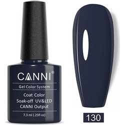 Canni 130 Dusty Grey Ημιμόνιμο Βερνίκι Νυχιών 7.3ml
