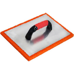 ΤΡΙΒΙΔΙ ΣΠΟΓΓΩΔΕΣ ΚΟΚΚΙΝΟ 325X225X18MM, ΑΛΟΥΜ. EU
