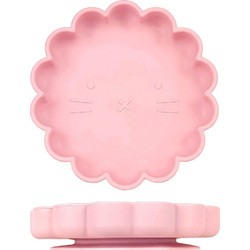 BabyCloud Πιάτο Σιλικόνης Λιοντάρι Pink