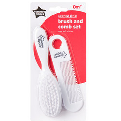 Tommee Tippee Closer To Nature Ess Baby Brush & Comb Σετ Bούρτσα & Xτένα για Μωράκια, 1τεμ