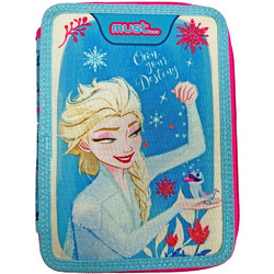 Must Disney Frozen Own Your Destiny Κασετίνα Γεμάτη με 2 Θήκες Μπλε 563588