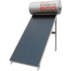 Sole Eurostar Eco Ηλιακός Θερμοσίφωνας 150lt 2m² Διπλής Ενέργειας Κεραμοσκεπής