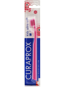 Curaprox Kids 5500 Ultra Soft Παιδική Οδοντόβουρτσα Ροζ