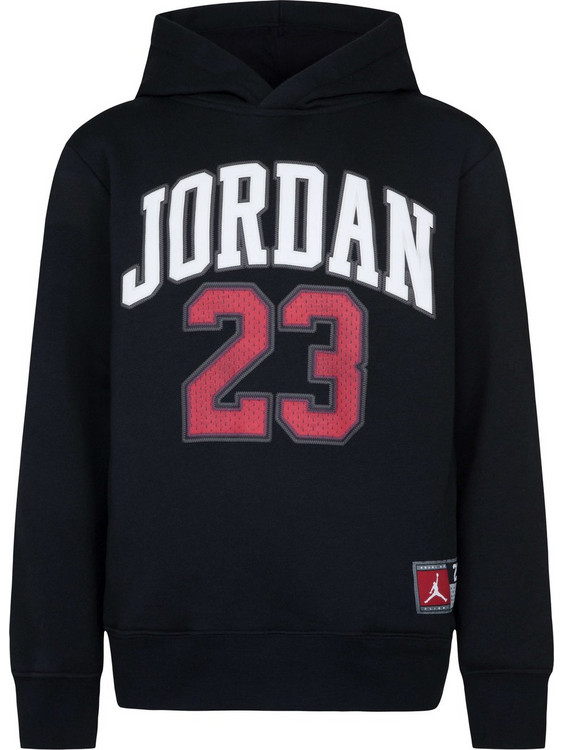 Jordan Παιδικό Φούτερ με Κουκούλα Μαύρο 95C479-023