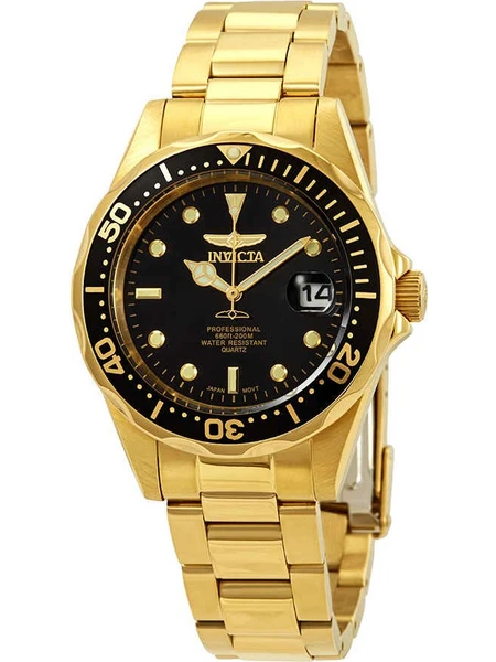 Invicta gold blue online face watch