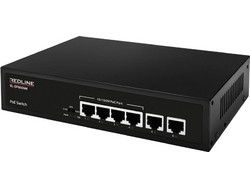 Redline RL-SP8606M Unmanaged L2 Switch με 4 Θύρες Ethernet 1Gbps και 2 SFP Θύρες
