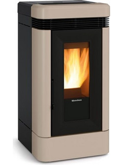 La Nordica Lucia Beige Σόμπα Pellet Αερόθερμη 12.1kW