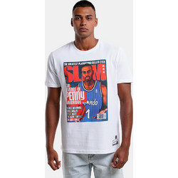 Mitchell & Ness NBA Slam Tee-Orlando Magic Ανδρικό Αθλητικό T-Shirt Λευκό BMTRINTL1059-OMAPHA