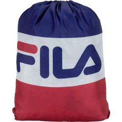 Fila Flag Τσάντα Πλάτης Γυμναστηρίου Μπλε Λευκή Κόκκινη LS560008-641