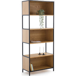 Ραφιέρα με 3 ντουλάπια Μ37xΠ80xΥ190cm