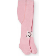 BOBOLI Thick tights for baby girl -BCI - 107053 - ΚΟΡΙΤΣΙ - PINK