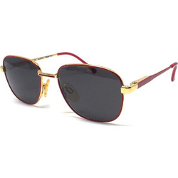 Safilo K471 93P Ανδρικά Γυαλιά Ηλίου Τετράγωνα Μεταλλικά Κόκκινα με Μαύρο Polarized Φακό