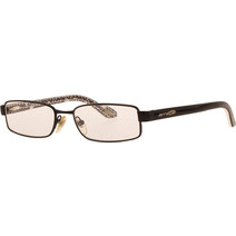 Arnette AR6028 501 Ανδρικά Γυαλιά Ηλίου Ορθογώνια Μεταλλικά Μαύρα με Καφέ Polarized Φακό