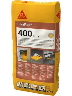 Sika SikaRep-400 Ινοπλισμένο, Τσιμεντοειδές Κονίαμα Γκρι 25Kg