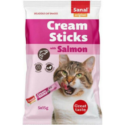Sanal Cream Sticks Salmon 75g