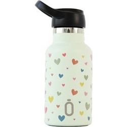 Runbott Sport Estrellas Melon Παιδικό Μπουκάλι Θερμός Ανοξείδωτο BPA Free Λευκό 350ml