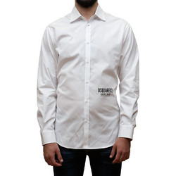 Dsquared2 Ανδρικό Πουκάμισο Μακρυμάνικο Λευκό S74DM0653S3627524X-100