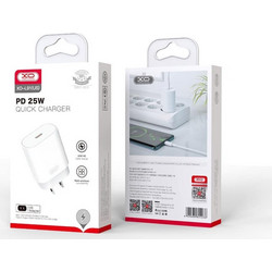 XO L91 Φορτιστής Χωρίς Καλώδιο με Θύρα USB-C 25W Power Delivery White