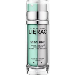 Lierac Sebologie Double Concentrate Resurfacing Imperfections Ενυδατικό Serum Προσώπου 2x15ml
