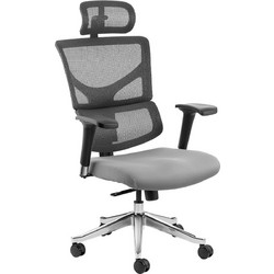 Work Καρέκλα Γραφείου Lumbar Γκρι