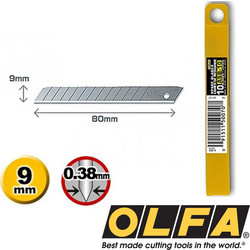 OLFA ASB-10 Ανταλλακτικό μαχαίρι 9mm 10τεμ