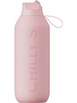 Chilly's Series 2 Bottle Flip Blush Pink 500ml
