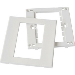 VALUE ΠΡΟΣΟΨΗ ΠΡΙΖΑΣ A/V 3 ΘΕΣΕΩΝ 86x86mm, white - 25.99.8200