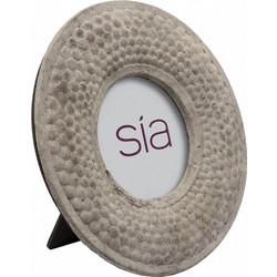 SIA - ΚΕΡΑΜΙΚΗ ΚΟΡΝΙΖΑ 9Χ9 ΓΚΡΙ - 18,5cm ΔΙΑΜΕΤΡΟΣ