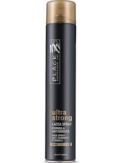 Parisienne Black Ultra Strong Lacq Λακ Μαλλιών για Λάμψη Δυνατό Κράτημα 500ml
